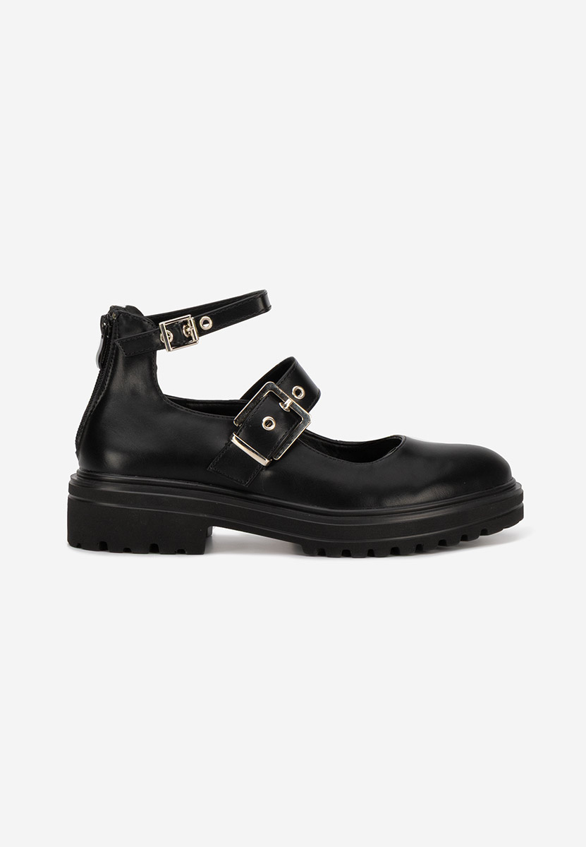 Pantofi casual dama Malvina negri