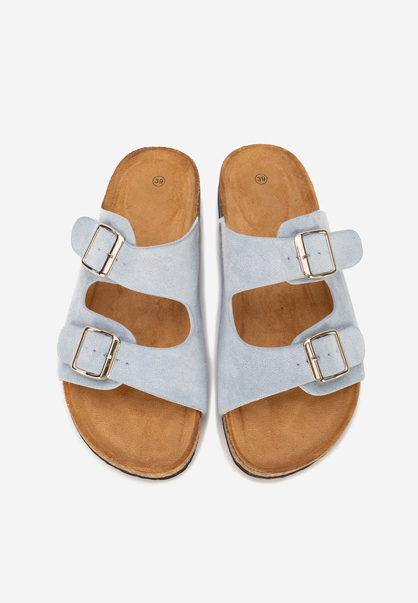 Papuci dama Evet gri