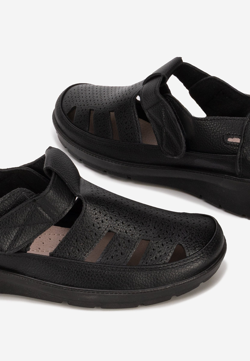 Espadrile dama Gerania negre