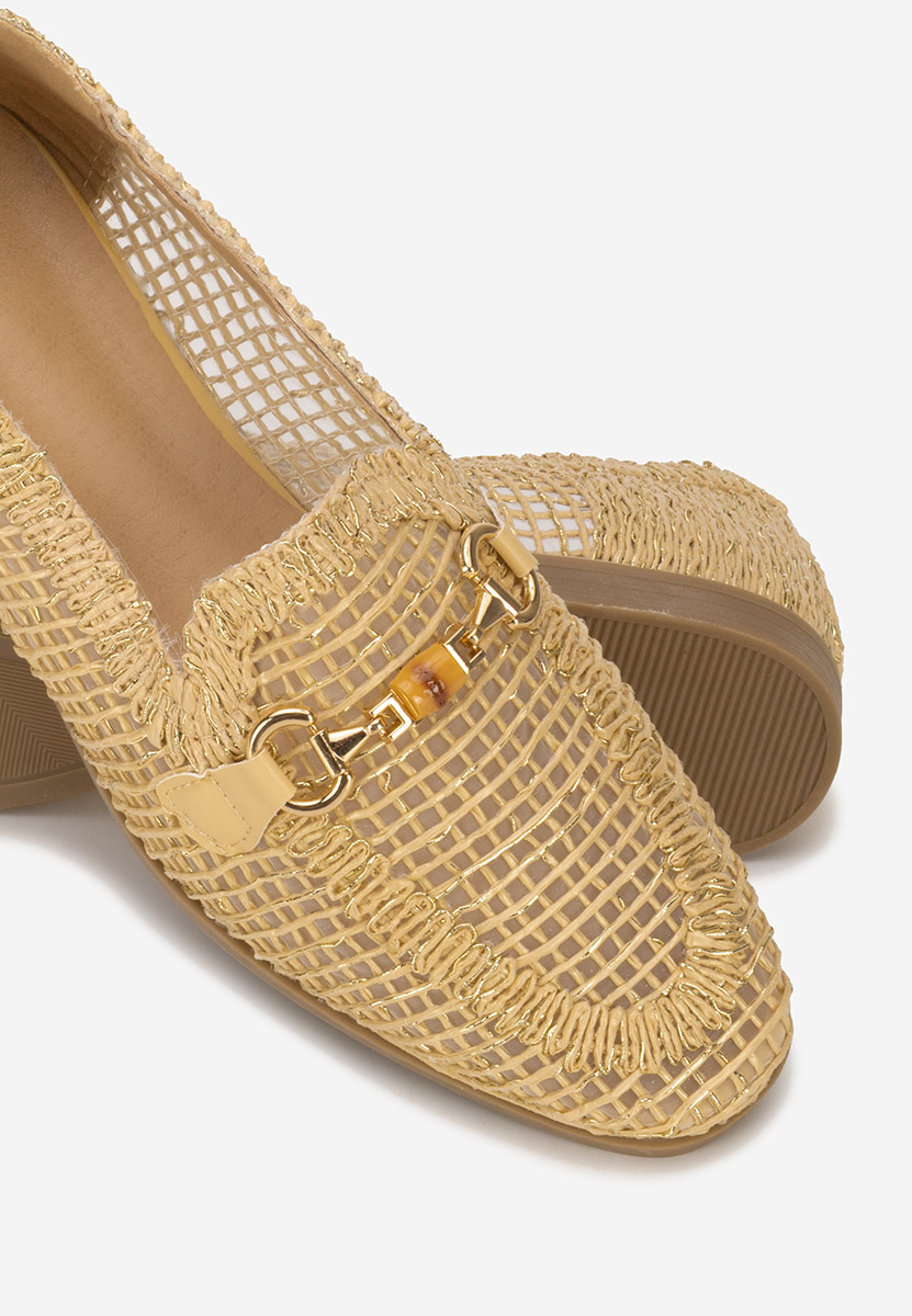 Mocasini dama Jayna bej