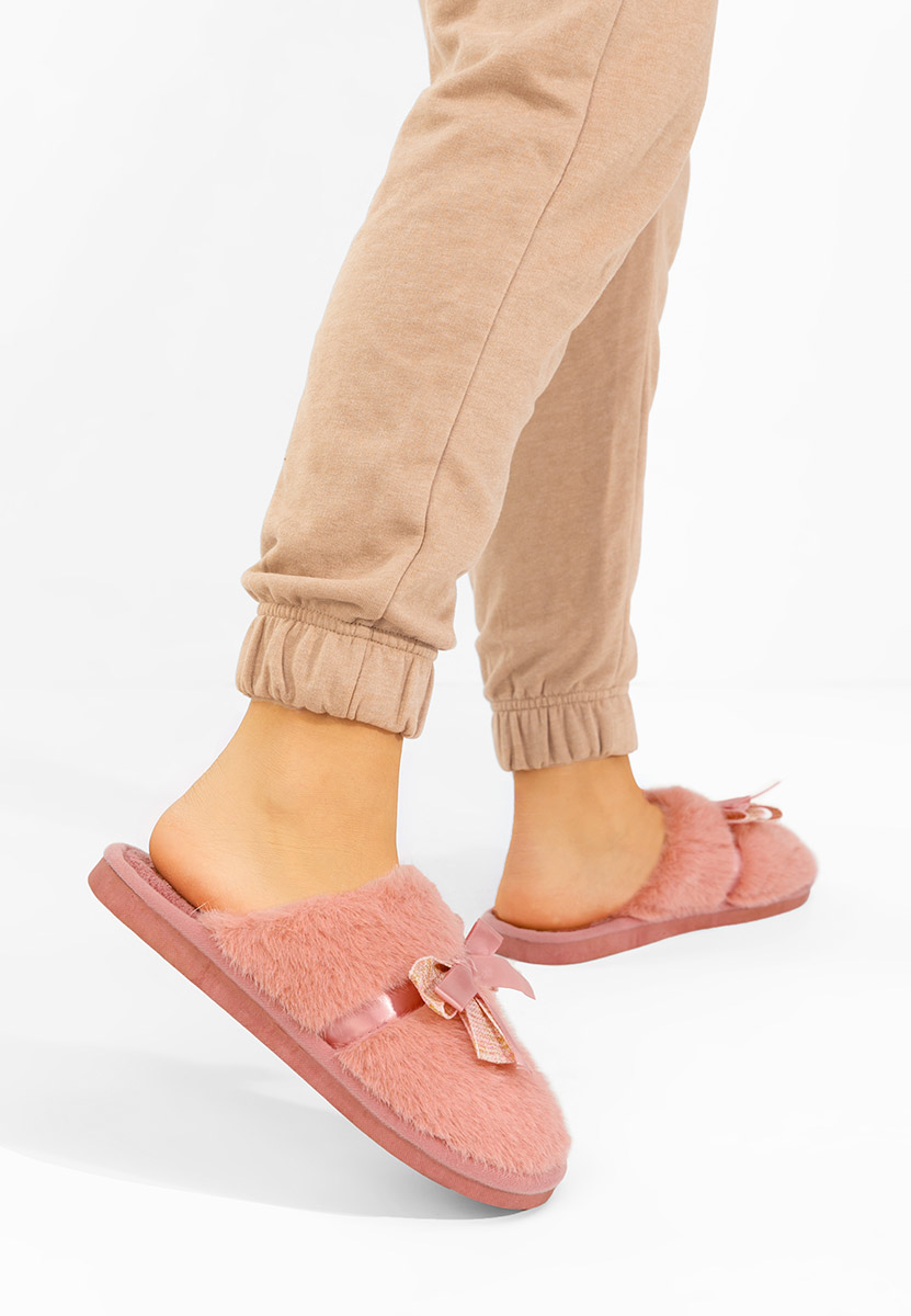 Papuci de casa dama Aviresa corai