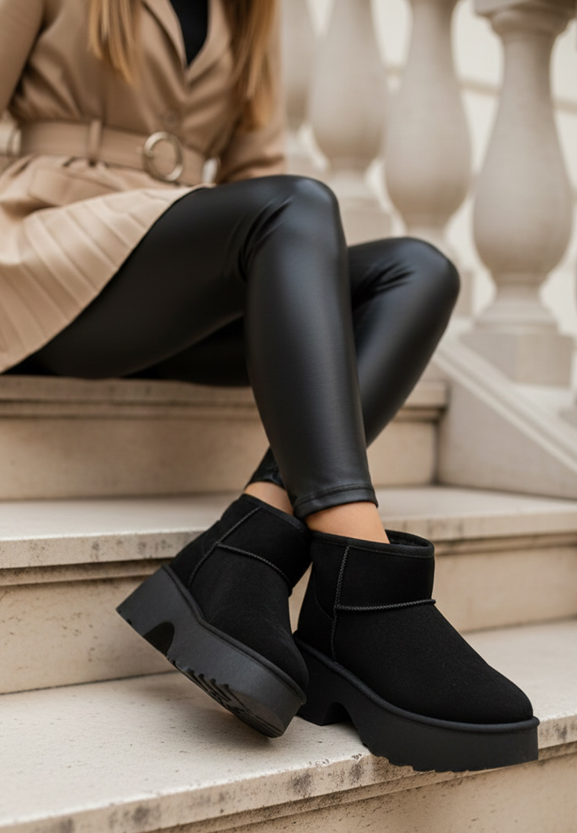 Ghete imblanite dama Tarnia negre