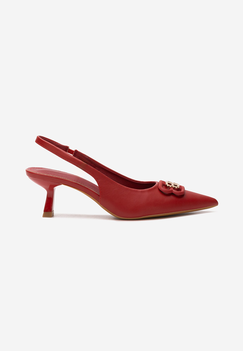 Pantofi slingback Belabisa rosii