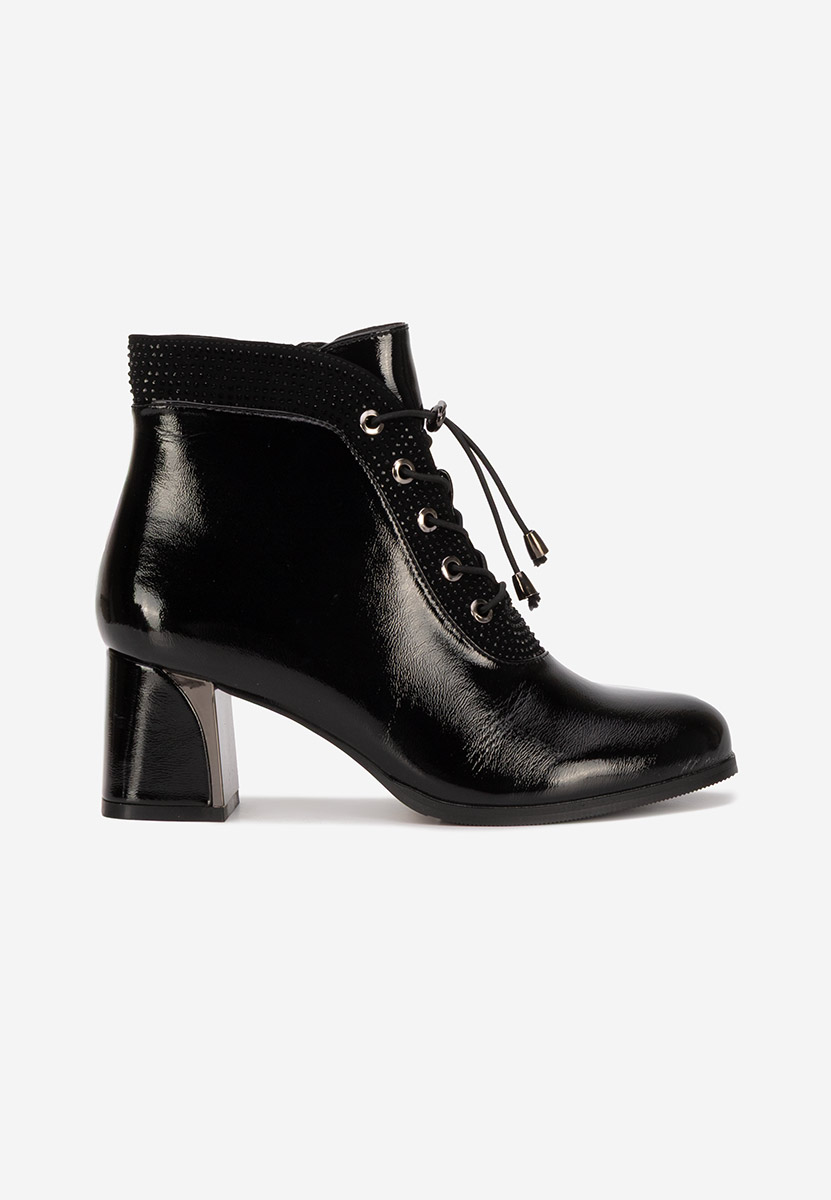 Ghete cu toc Larae negre