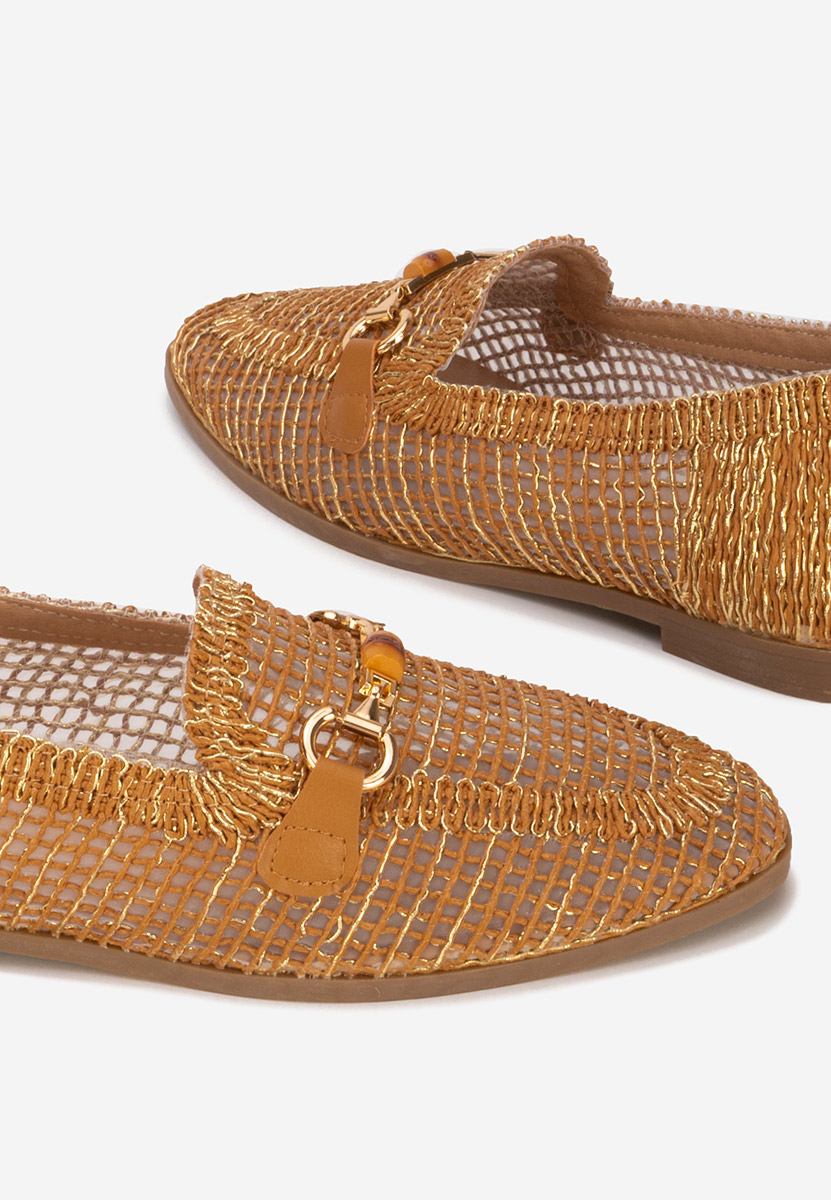 Mocasini dama Jayna camel