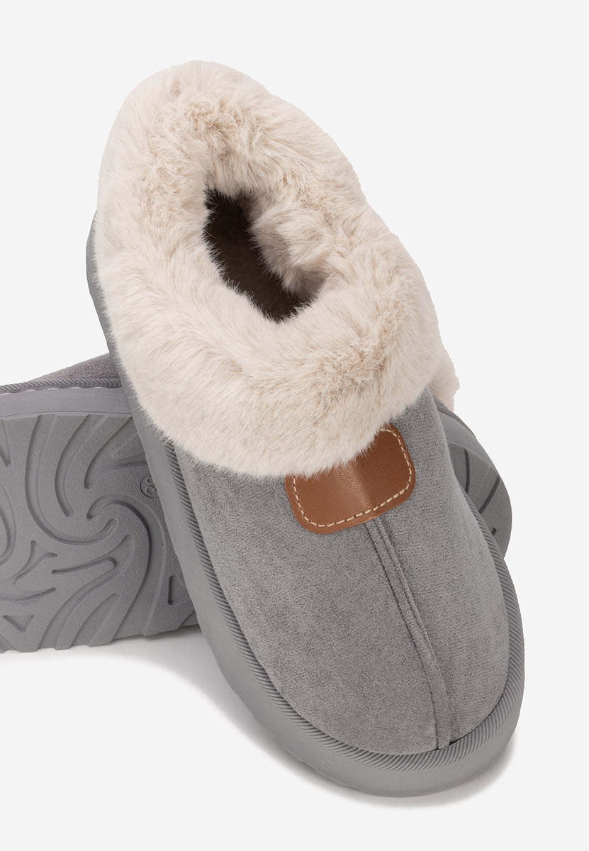 Ghete cu platformă Elarva gri