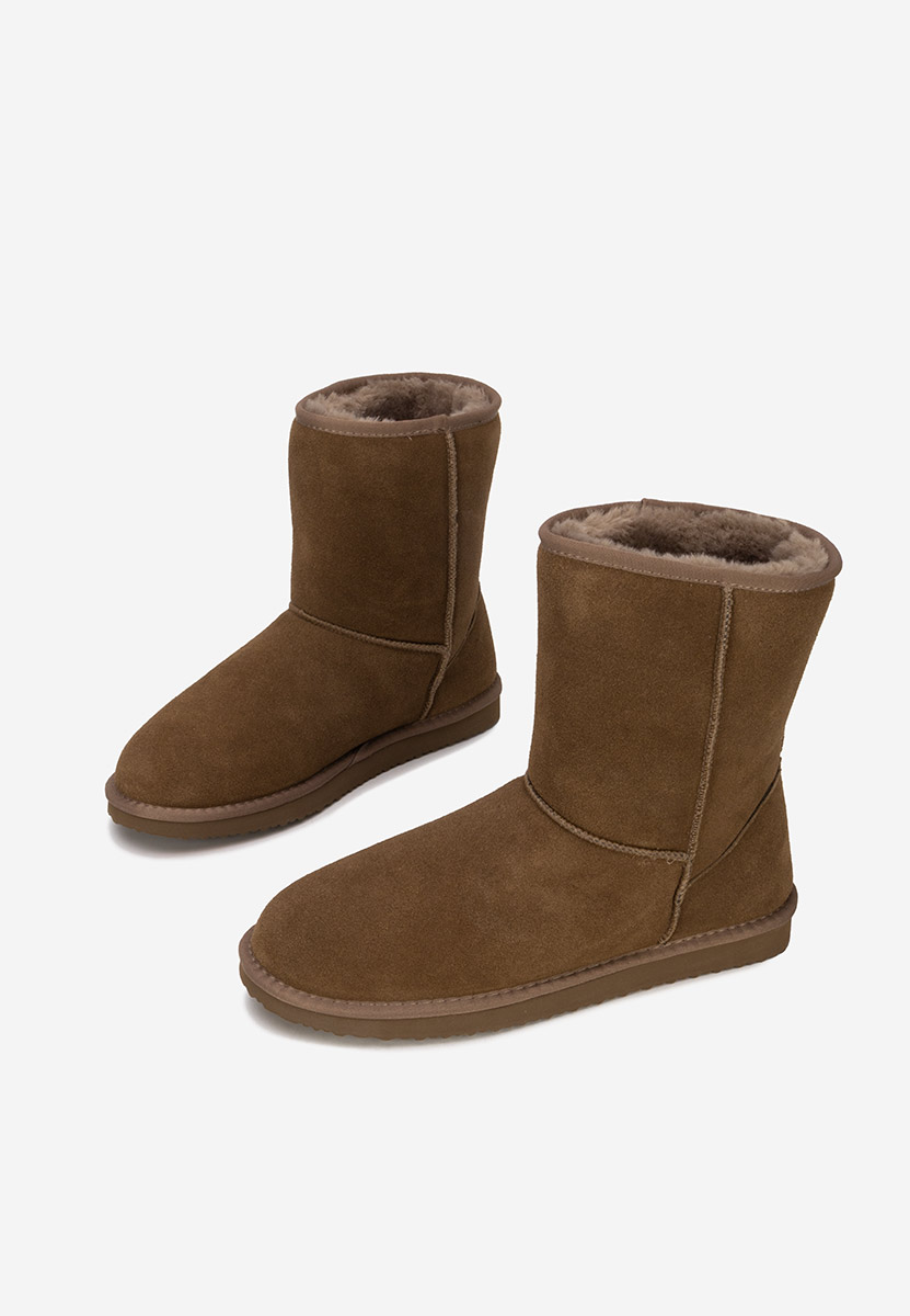 Cizme tip ugg Crisea V2 maro