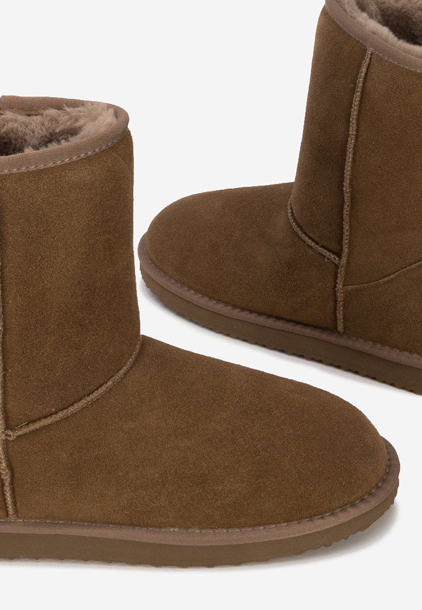 Cizme tip ugg Crisea V2 maro