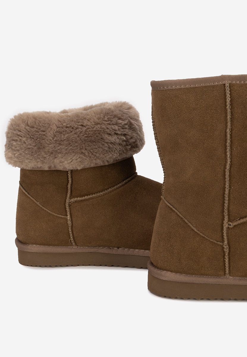 Cizme tip ugg Crisea V2 maro