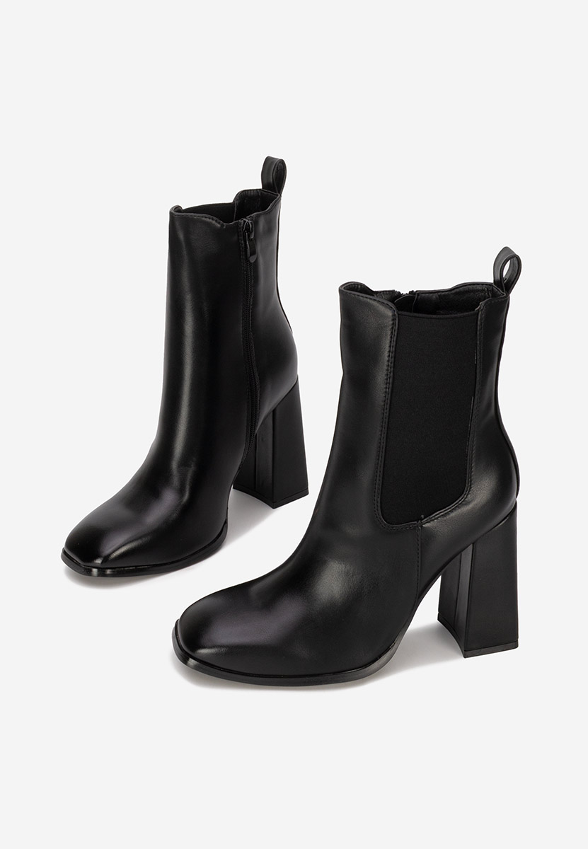 Botine chelsea dama Anaela negre