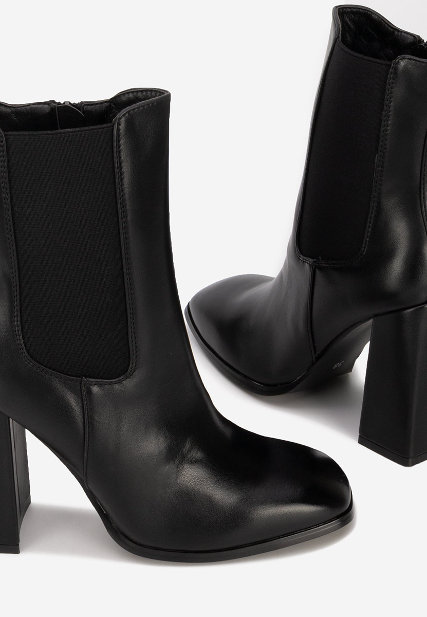 Botine chelsea dama Anaela negre