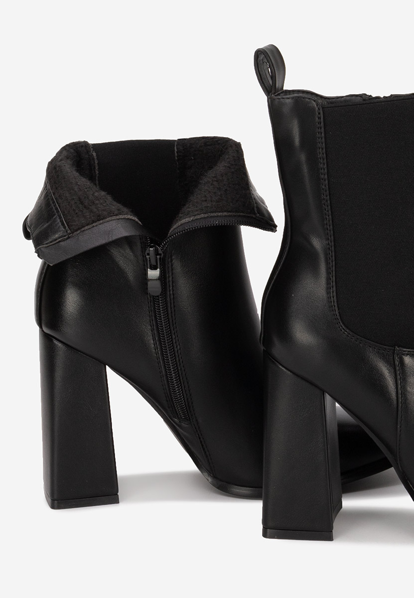 Botine chelsea dama Anaela negre