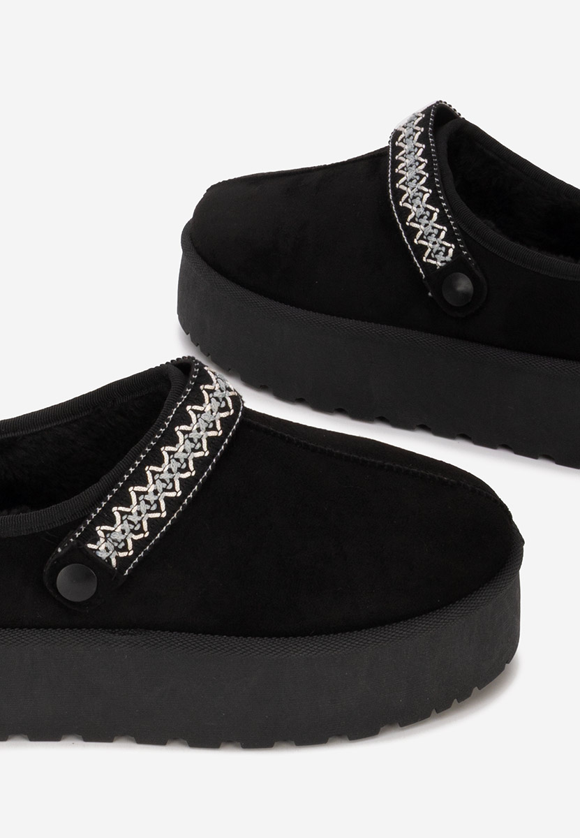 Saboti dama cu platforma Cristiela negri