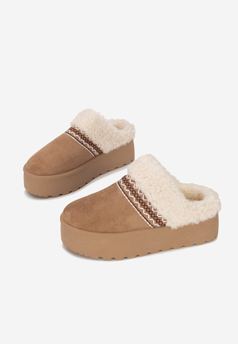 Saboti dama cu platforma Anelisse kaki