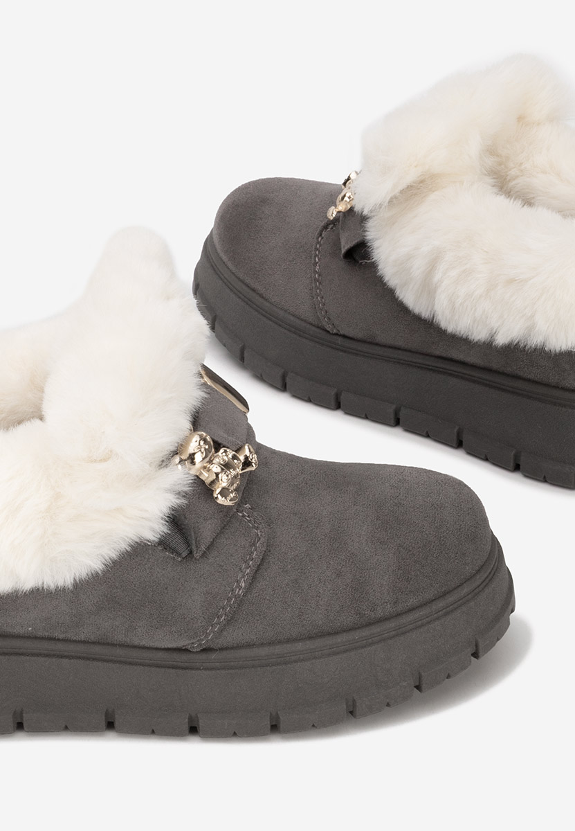 Ghete imblanite dama Amilce gri