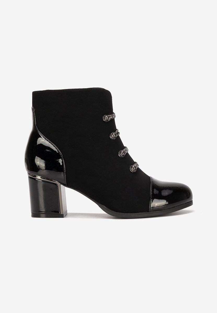 Botine dama elegante Adizana negre