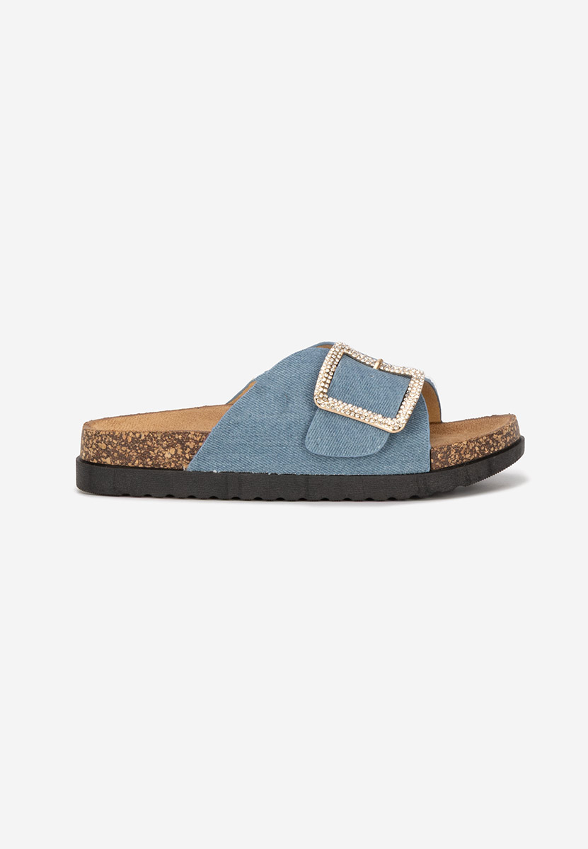 Papuci dama Jomarys denim