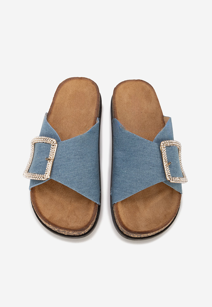 Papuci dama Jomarys denim