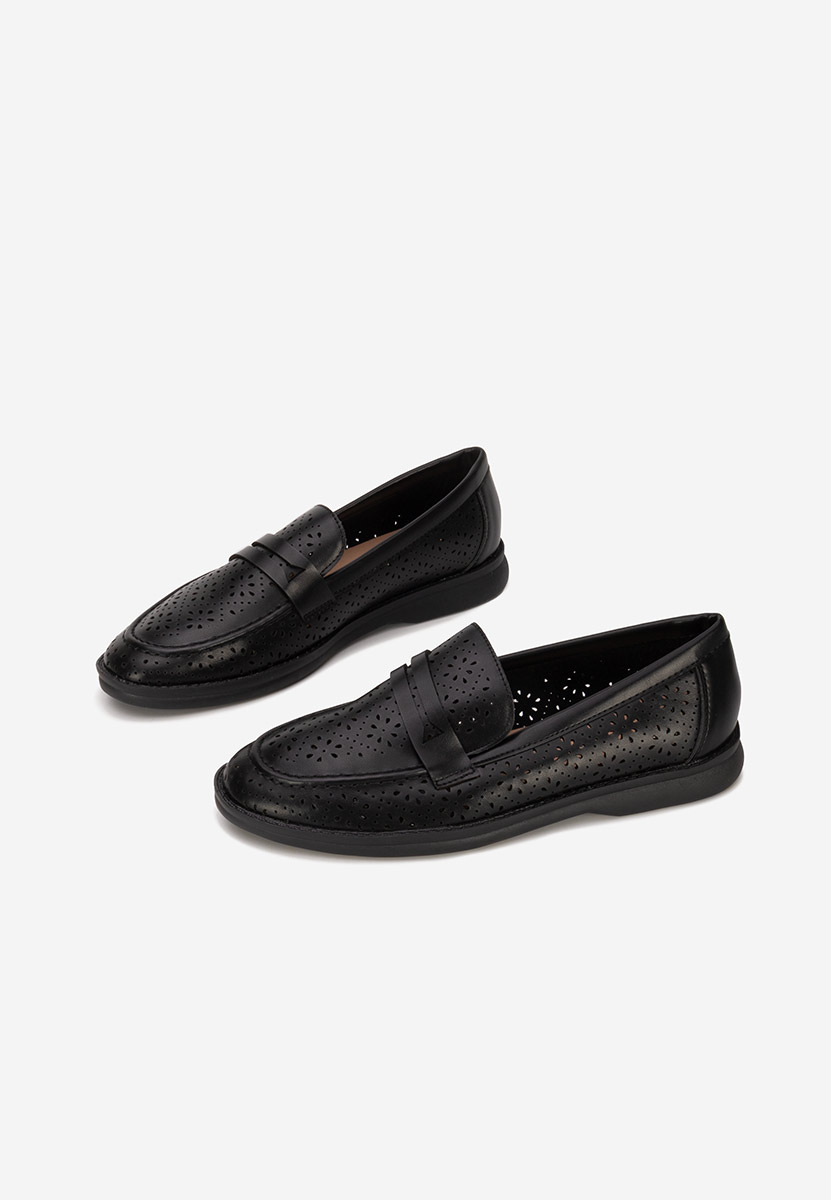 Mocasini dama Valtera negri