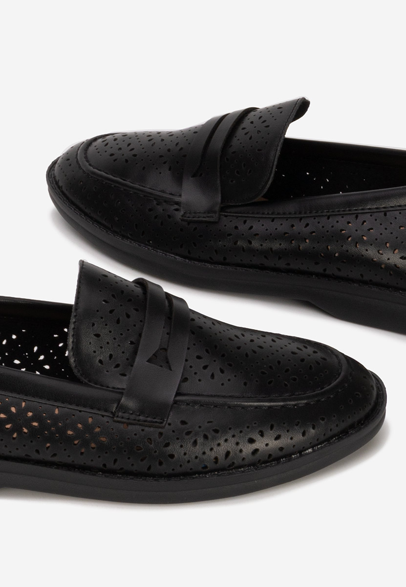 Mocasini dama Valtera negri