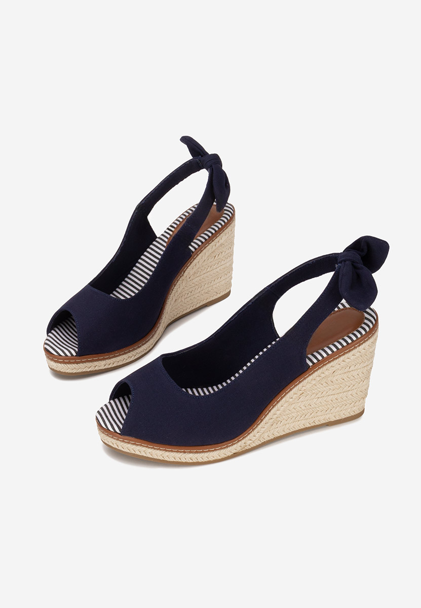 Sandale cu platforma Ashly navy