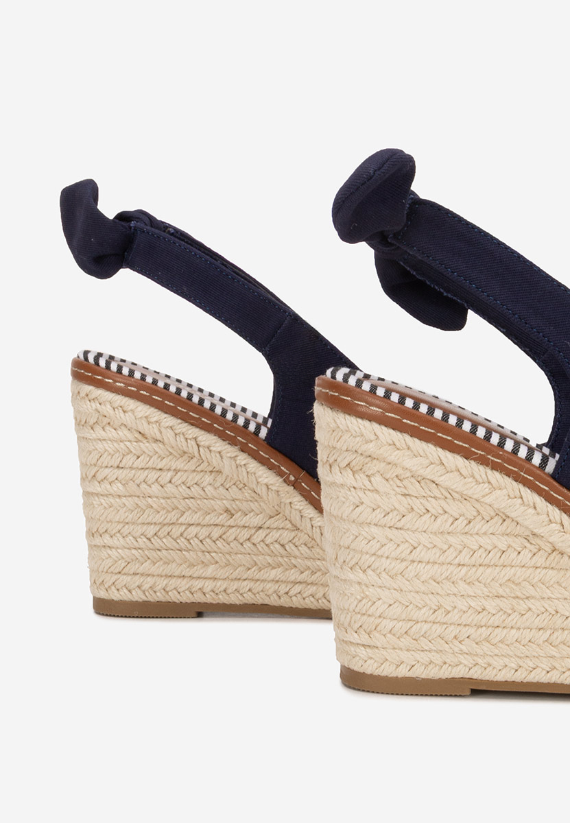 Sandale cu platforma Ashly navy