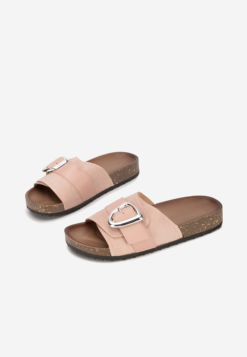 Papuci dama Isabelle roz