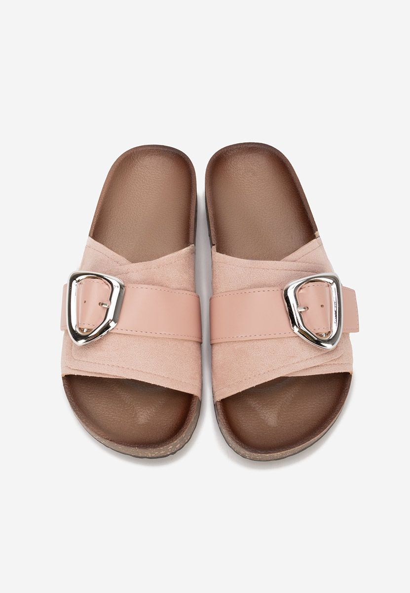 Papuci dama Isabelle roz