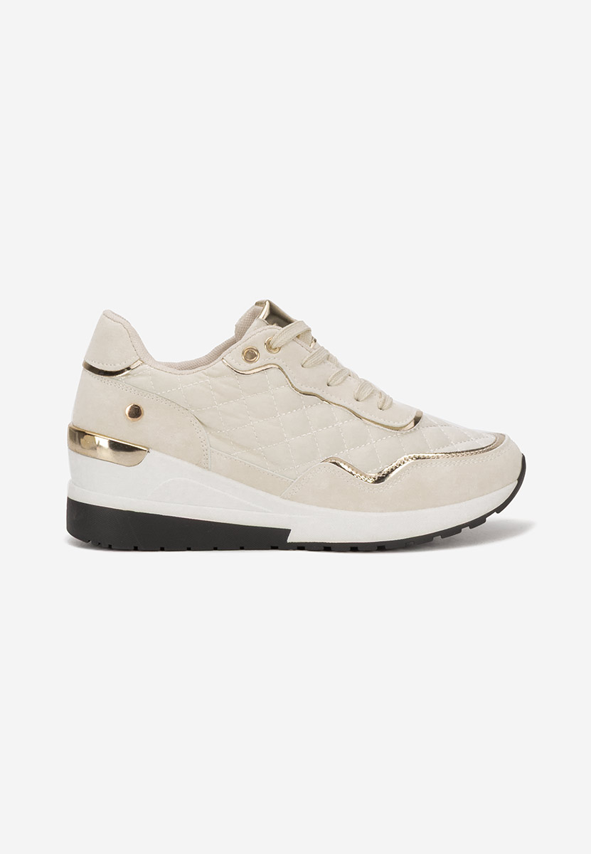 Sneakers cu platforma Gavia bej
