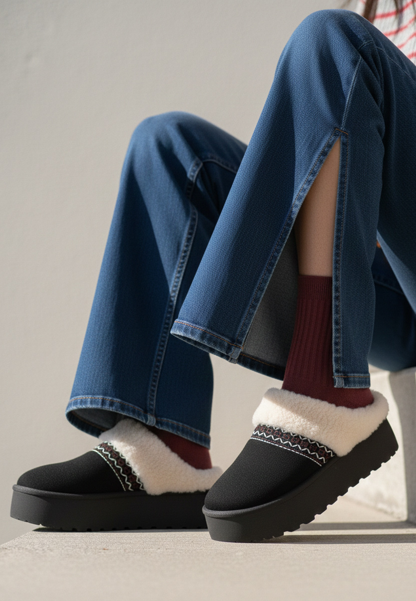 Saboti dama cu platforma Anelisse negri