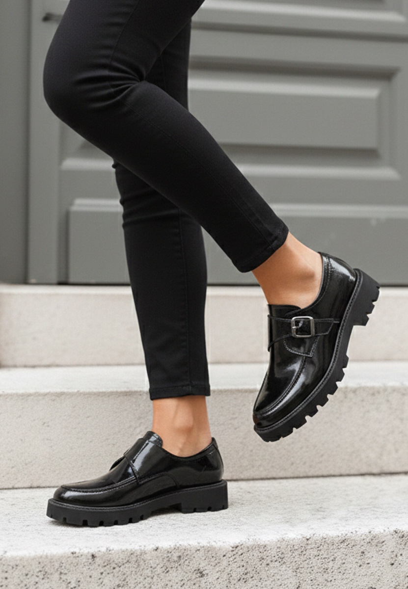 Pantofi casual damă Rafila negri