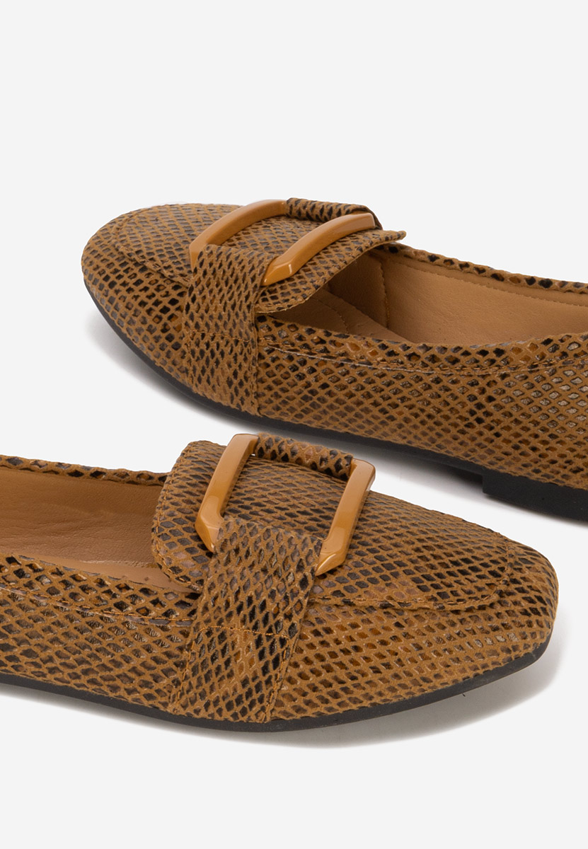 Mocasini dama Venisa camel