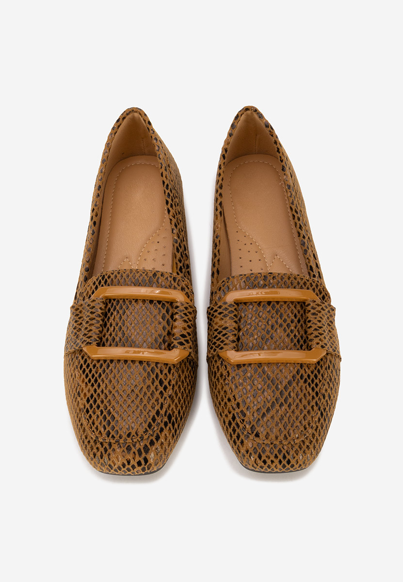Mocasini dama Venisa camel
