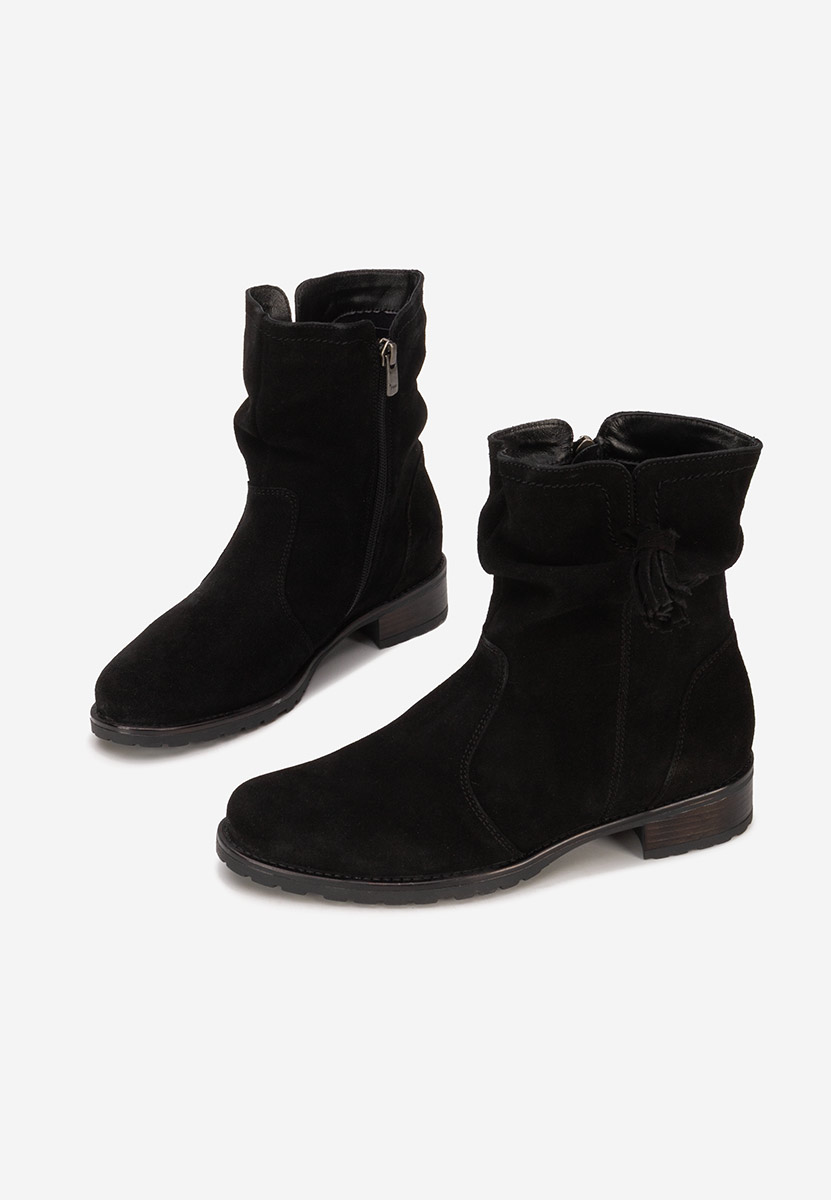 Ghete dama piele Cristine V2 negre