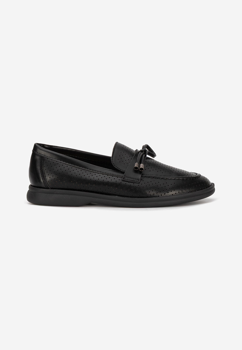 Mocasini de vara dama Morvana V3 negri
