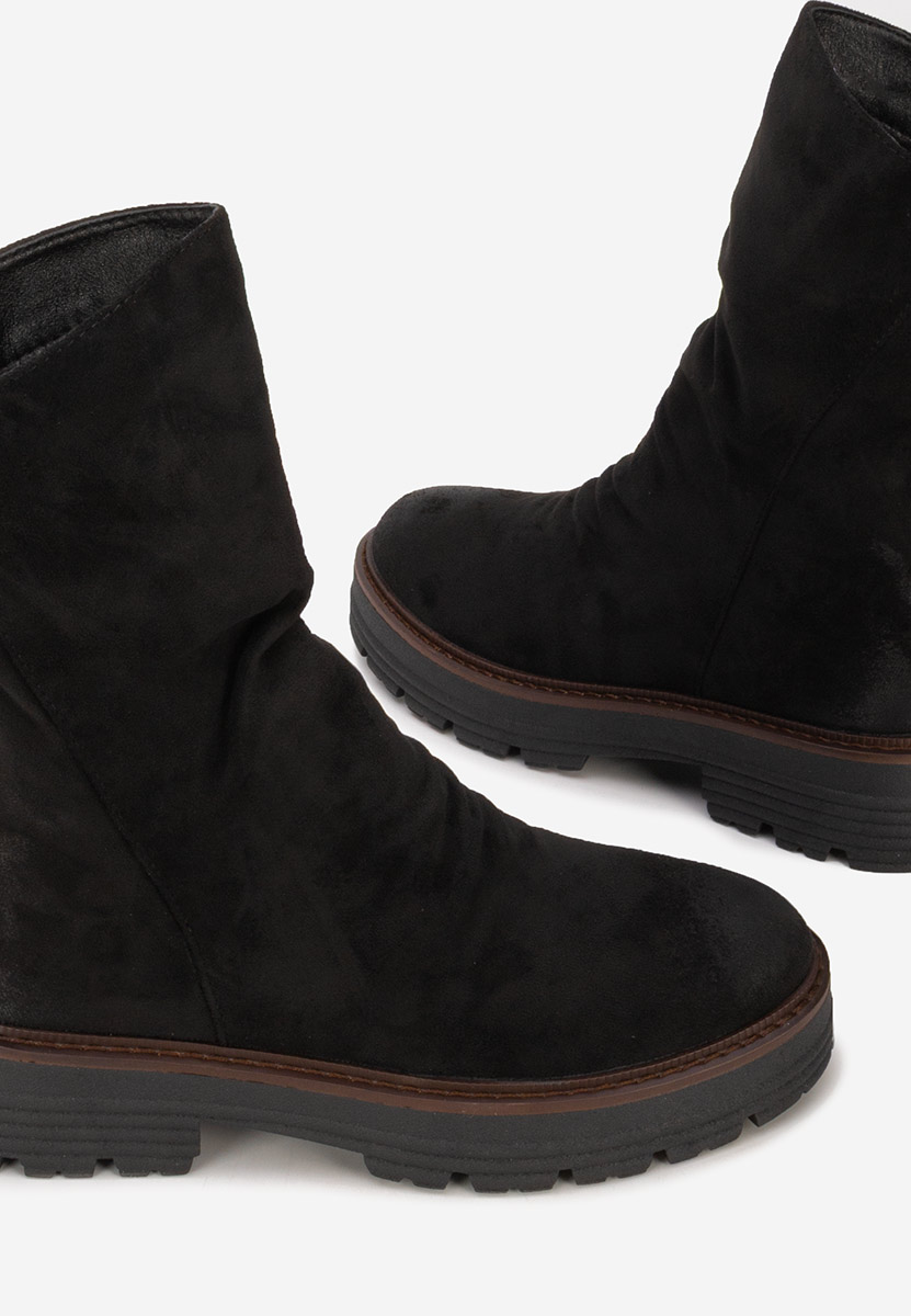 Cizme scurte dama Tavresa negre