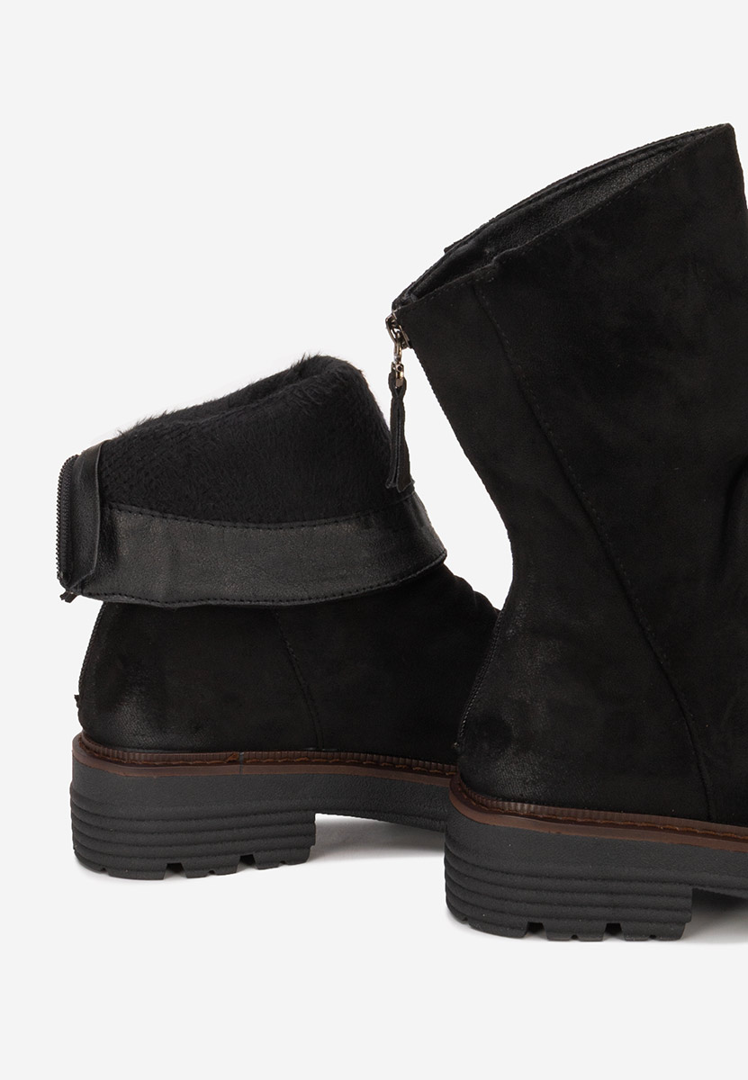 Cizme scurte dama Tavresa negre