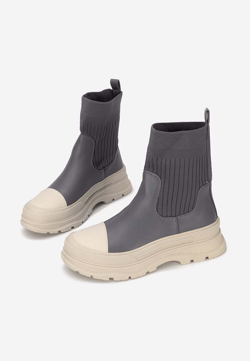 Sneakers tip soseta Avalini bleu