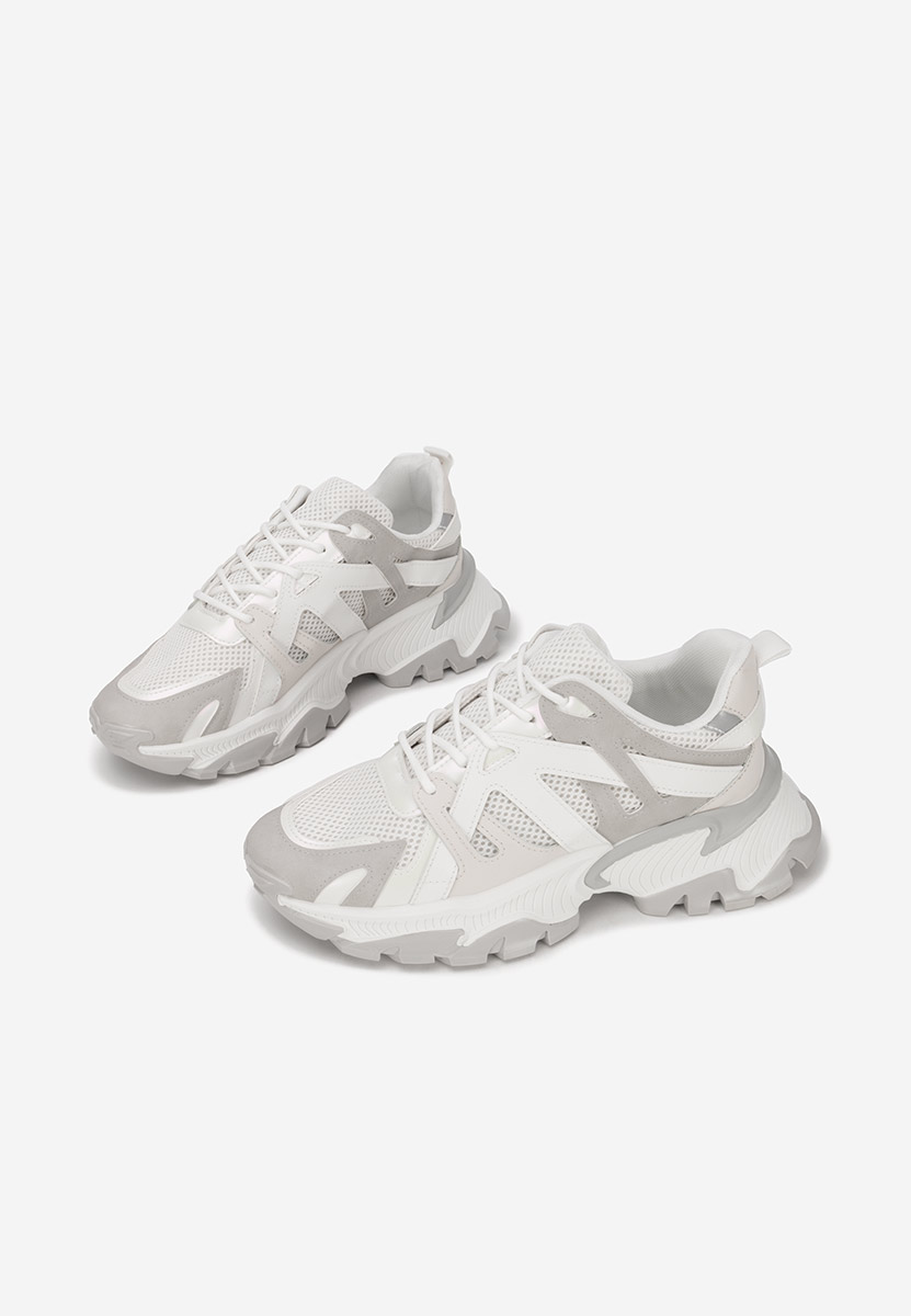 Sneakers dama albi Valodia