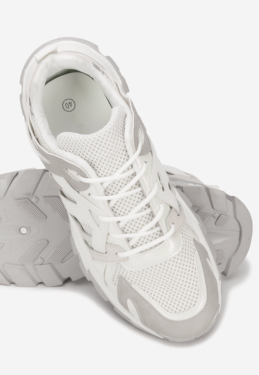 Sneakers dama albi Valodia