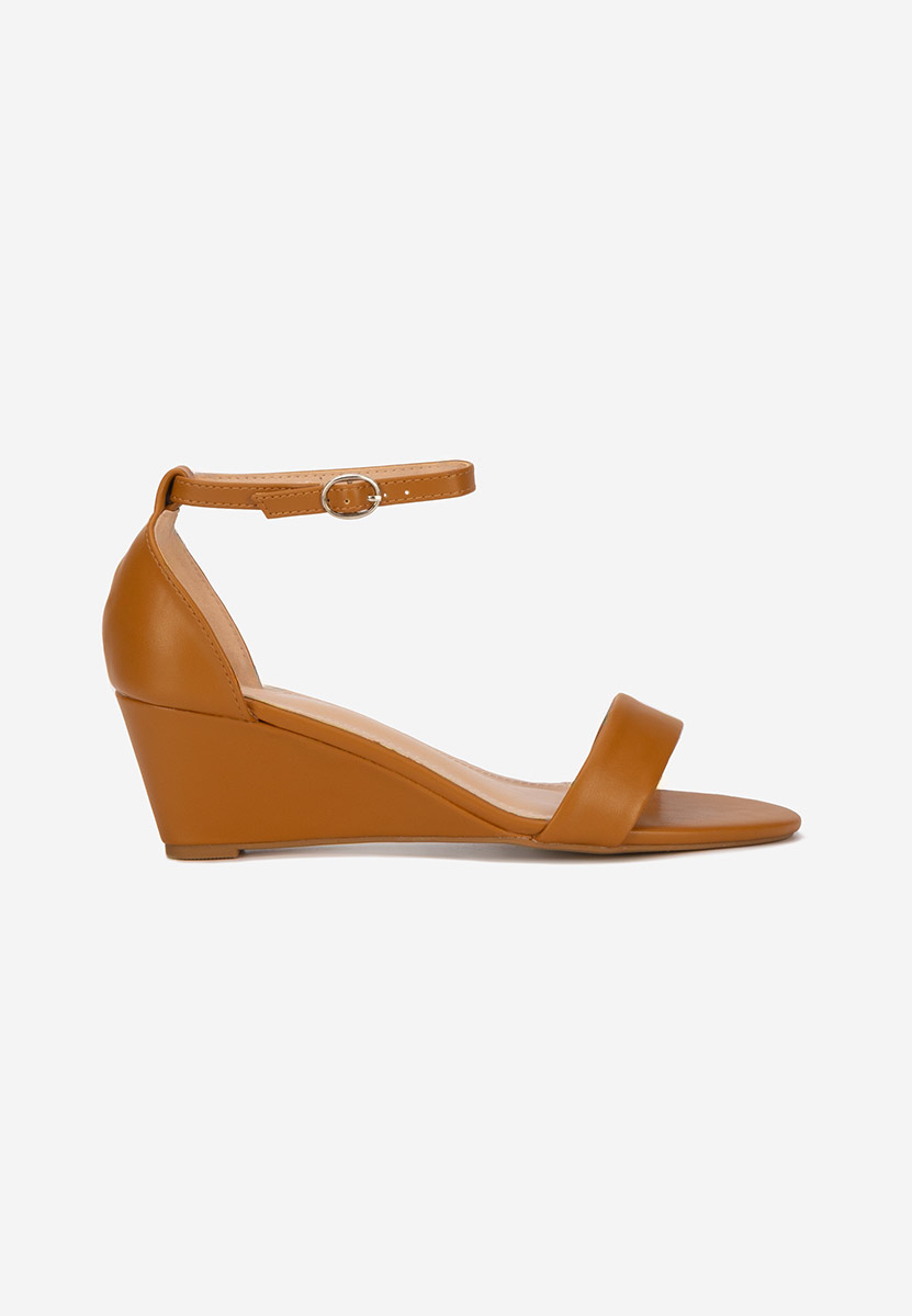Sandale cu platforma Nalisa camel