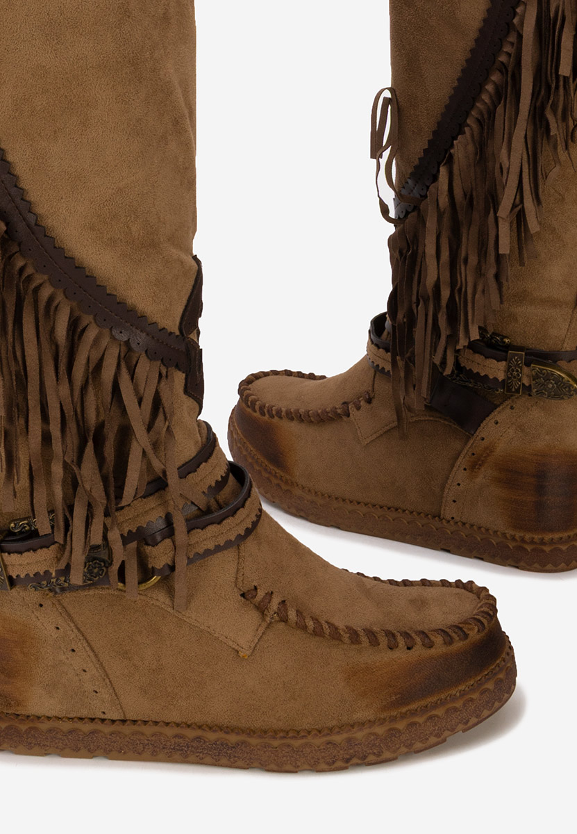 Cizme mocc kaki Aguera