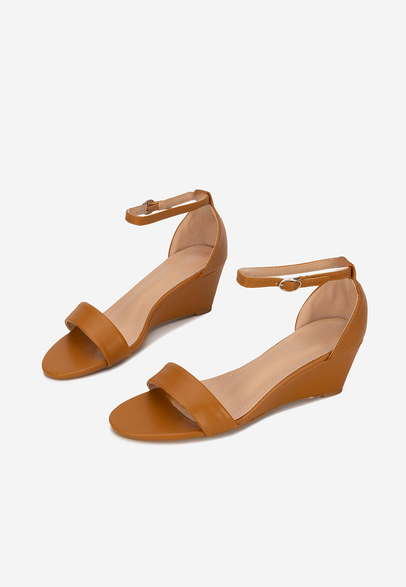 Sandale cu platforma Nalisa camel