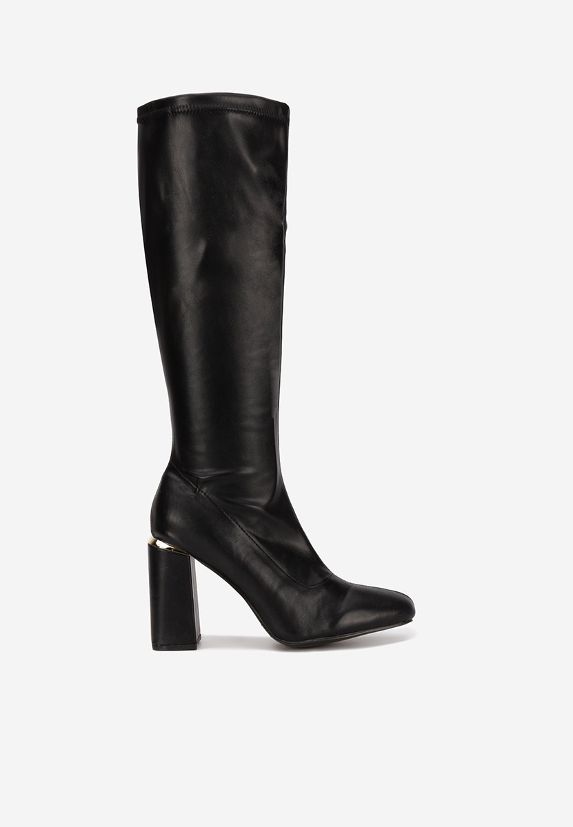 Cizme lungi Paulena negre