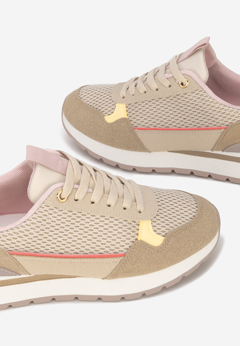 Sneakers dama Helenia bej