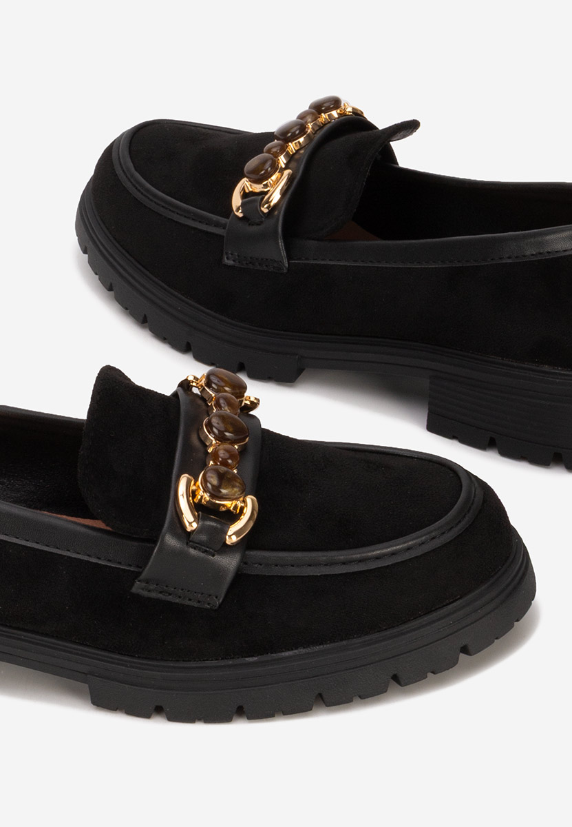 Mocasini dama Amberlin negri