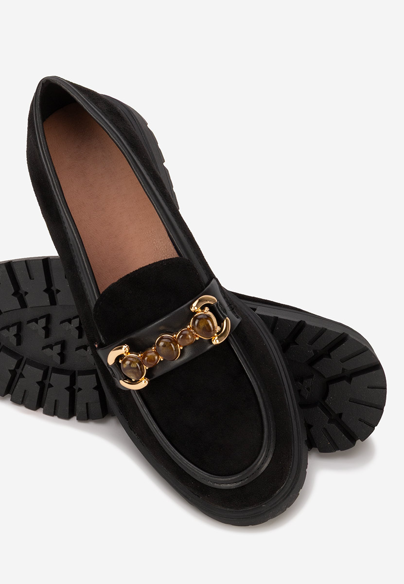 Mocasini dama Amberlin negri