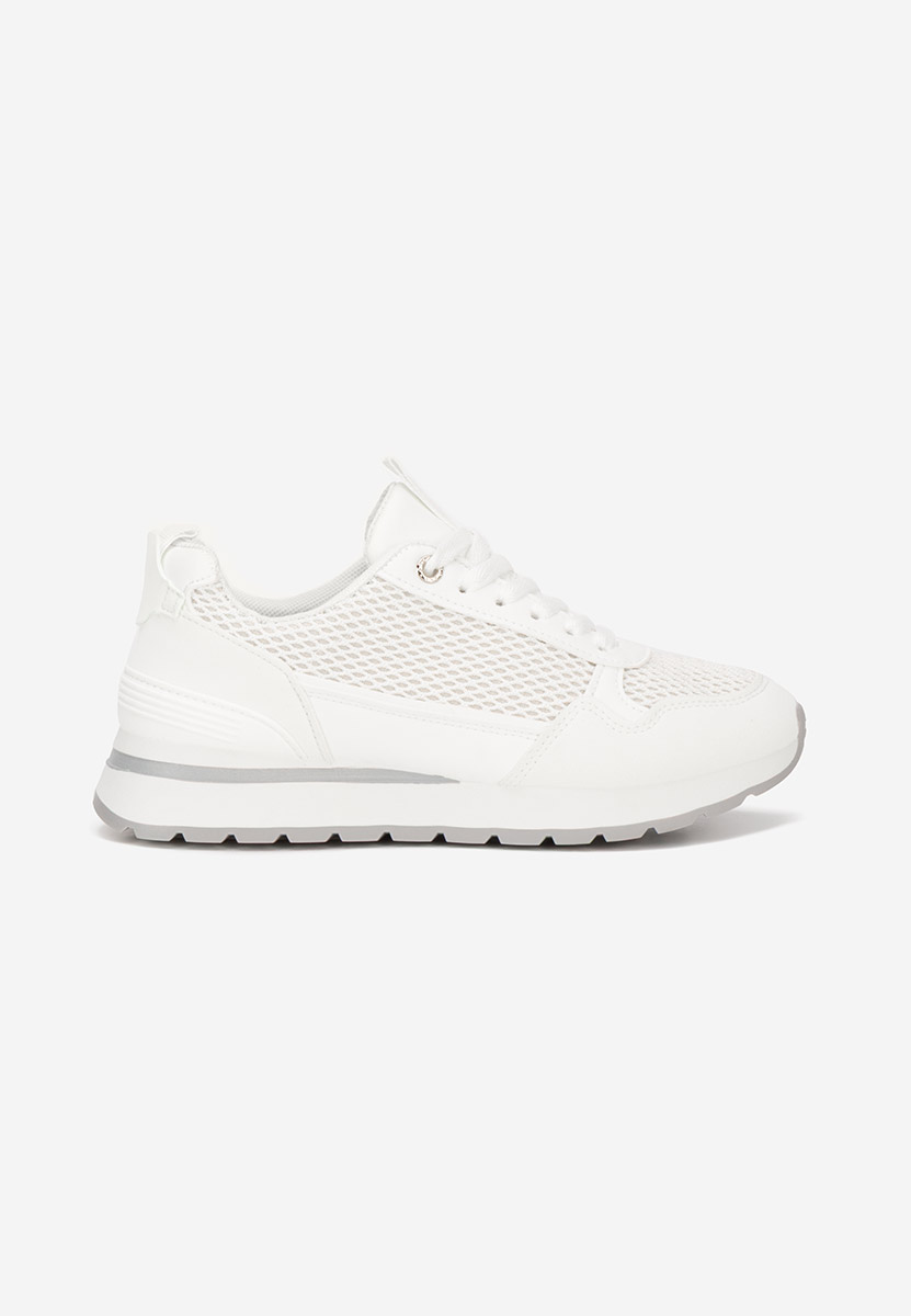 Sneakers dama Helenia albi