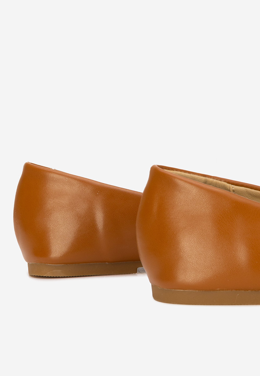 Balerini cu varf ascutit Izaura camel