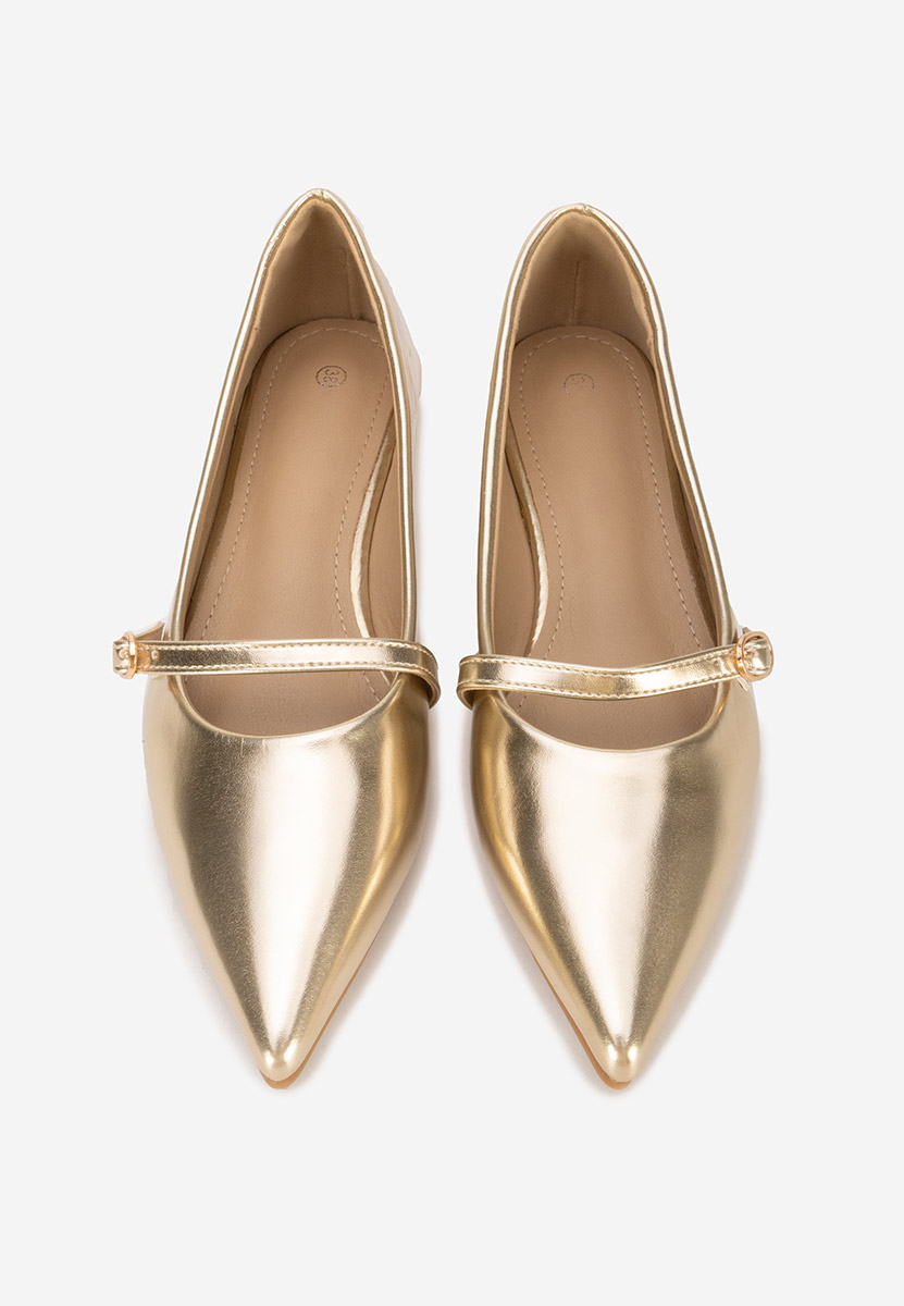 Balerini cu varf ascutit Izaura aurii